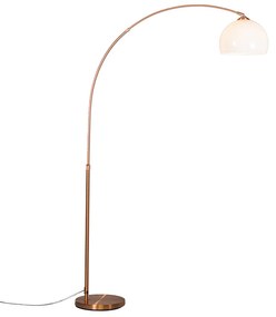 Moderna lâmpada de arco cobre com abajur branco - Arc Basic Country / Rústico,Moderno