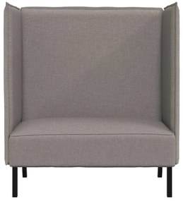 Sofá Alto Taupe 109x56x121 cm Tecido