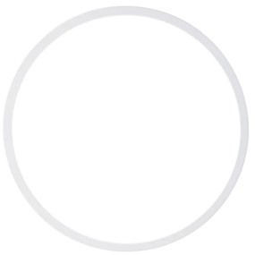 Candeeiro de teto inteligente branco 29,5 cm com LED RGBW IP54 - Siem