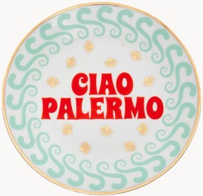 Prato de sobremesa em porcelana Palermo