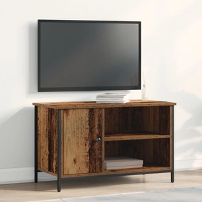 Estante para TV vidaXL Madeira Antiga 80x40x50 cm Madeira engenheirada