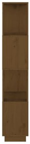 Estante/divisória 51x25x132 cm pinho maciço castanho mel