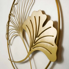 Acessório Decorativo de Parede Apt620 – Dourado – 49 x 49 cm