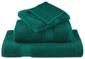 Toalhas de sauna premium SOLUND 10pcs 80x200 cm 600 gsm verde