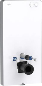 Mexen Tex Air G estrutura pneumática de superfície para sanita, vidro branco - 61150A-20