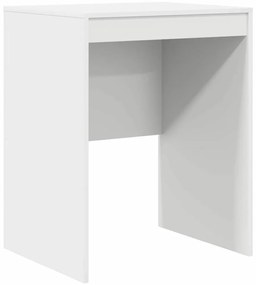 Mesa de Escrita Branca Madeira Engenheirada 60 x 50 x 76 cm