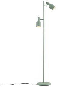 Candeeiro de pé moderno verde 2 luzes - Stijn Moderno