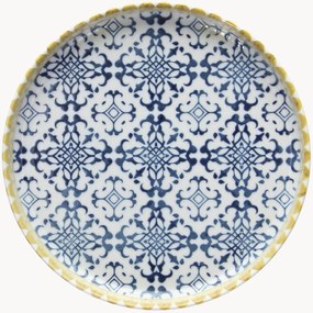 Pratos de sobremesa em porcelana Selinunte, conjunto de 6