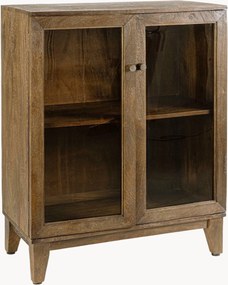 Vitrine em madeira de manga Remington