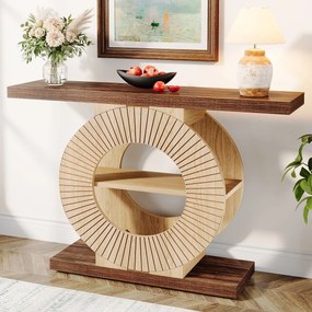 39 3 Tabela de console mais elegantemente suave da mesa de madeira