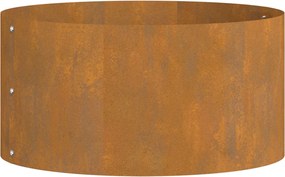 vidaXL Anel de Vaso Castanho 40 x 40 x 20 cm