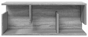 Armário de parede 80x20x30 cm deriv. madeira cinzento sonoma