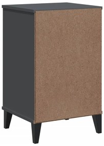 Mesa de cabeceira VIKEN derivados de madeira cinzento antracite