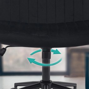 Cadeira de Escritório Kingman Preto