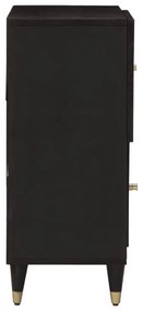 Móvel de apoio 80x33x75 cm madeira de mangueira maciça