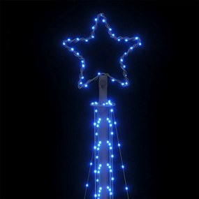 Árvore de Natal LED 495 LEDs Azul 300,5 cm