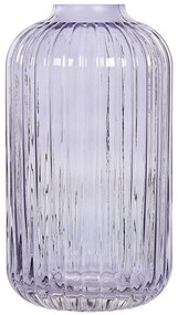 Vidro Jarro de flores 31 Violeta TRAGANA Beliani