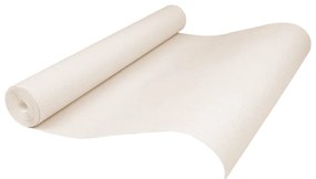 Papel parede 3D 10x0,53 m tecido não-tecido bege sólido