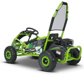 Buggy Kart a gasolina para crianças Motors BUGGY RSX - 98 cm³ Verde