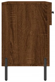 Banco sapateira 102x35x55 cm deriv. madeira carvalho castanho