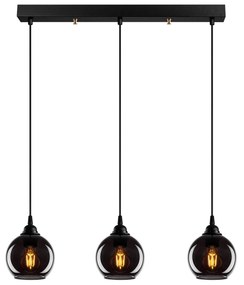 Chandelier Smoked – Fume – 65 x 65 cm
