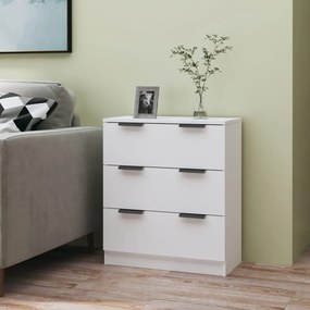 Aparador 60x30x70 cm derivados de madeira branco
