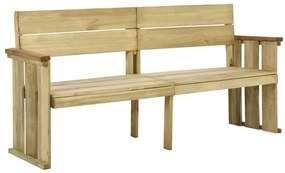 Banco de jardim 172 cm pinho impregnado