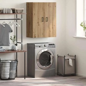 vidaXL Armário de Parede Carvalho Artesanal 69,5 x 34 x 90 cm