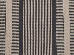 Tapete de exterior creme e preto 160 x 230 cm MANSA Beliani