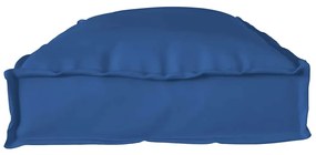 Almofadas de Palete para Banco 2 pcs Azul Royal 100x40x8 cm Tecido Oxf