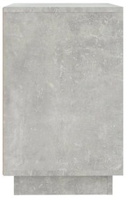 Aparador 102x35x55 cm derivados de madeira cinza-cimento