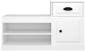 Sapateira 100x42x60 cm derivados de madeira branco