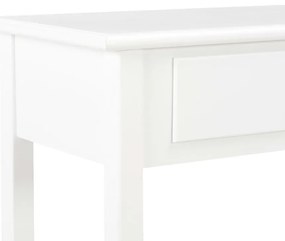 Aparador 110x35x80 cm MDF branco