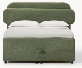 Cama boxspring com espaço de arrumação Enrica