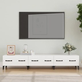 Móvel de TV 150x34,5x30 cm madeira processada branco