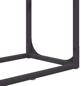 Suporte para lenha 60x25x100 cm aço laminado a frio preto