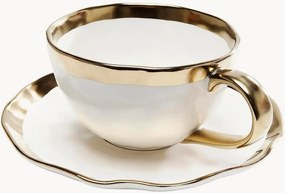 Chávenas de café com pires Bell, conjunto de 4