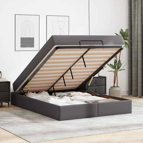Estrutura de cama com colchão Outros Cinzeto 140 x 200 cm