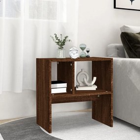 Mesa de apoio 50x30x50 cm derivados madeira carvalho castanho