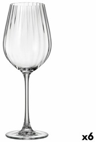 Copo para Vinho Bohemia Crystal Optic Transparente 500 Ml 6 Unidades