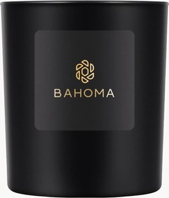 Vela grande artesanal Obsidian (figo preto)