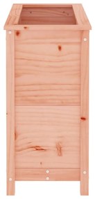 Vaso/floreira de jardim 82,5x40x78 cm madeira douglas maciça