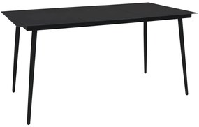 7 pcs conjunto de jantar para jardim