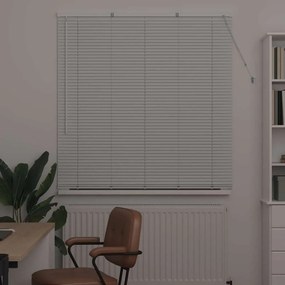 Persiana de Janela com cortinas Outros Manual Branco 135 x 175 cm Alum