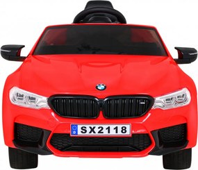 Carro elétrico para Crianças 3 a 7 anos 24V Bmw M5 DRIFT Vermelho