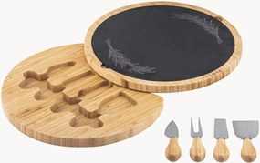 Conjunto de servir em madeira de bambu Tuscany, conjunto de 5