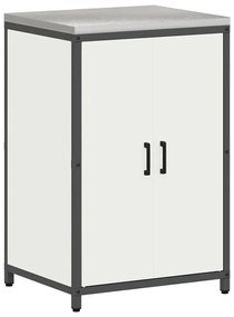 Conjunto de Armazenamento de Cozinha 2 pcs Branco
