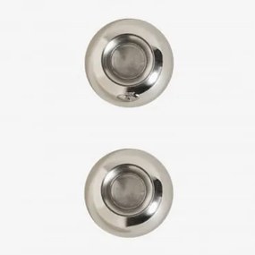 Pack De 2 Tigelas Em Aço Inoxidável Ladispoli Ø17 Cm - Sklum