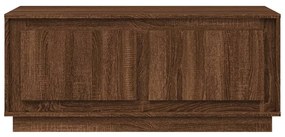 Mesa de centro 102x50x44 cm derivados madeira carvalho castanho
