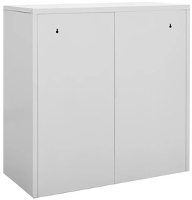 Cacifos 5 pcs 90x45x92,5 cm aço cinzento-claro